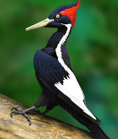 Pictures Of Ivory-Billed Woodpecker - Free Ivory-Billed Woodpecker pictures 